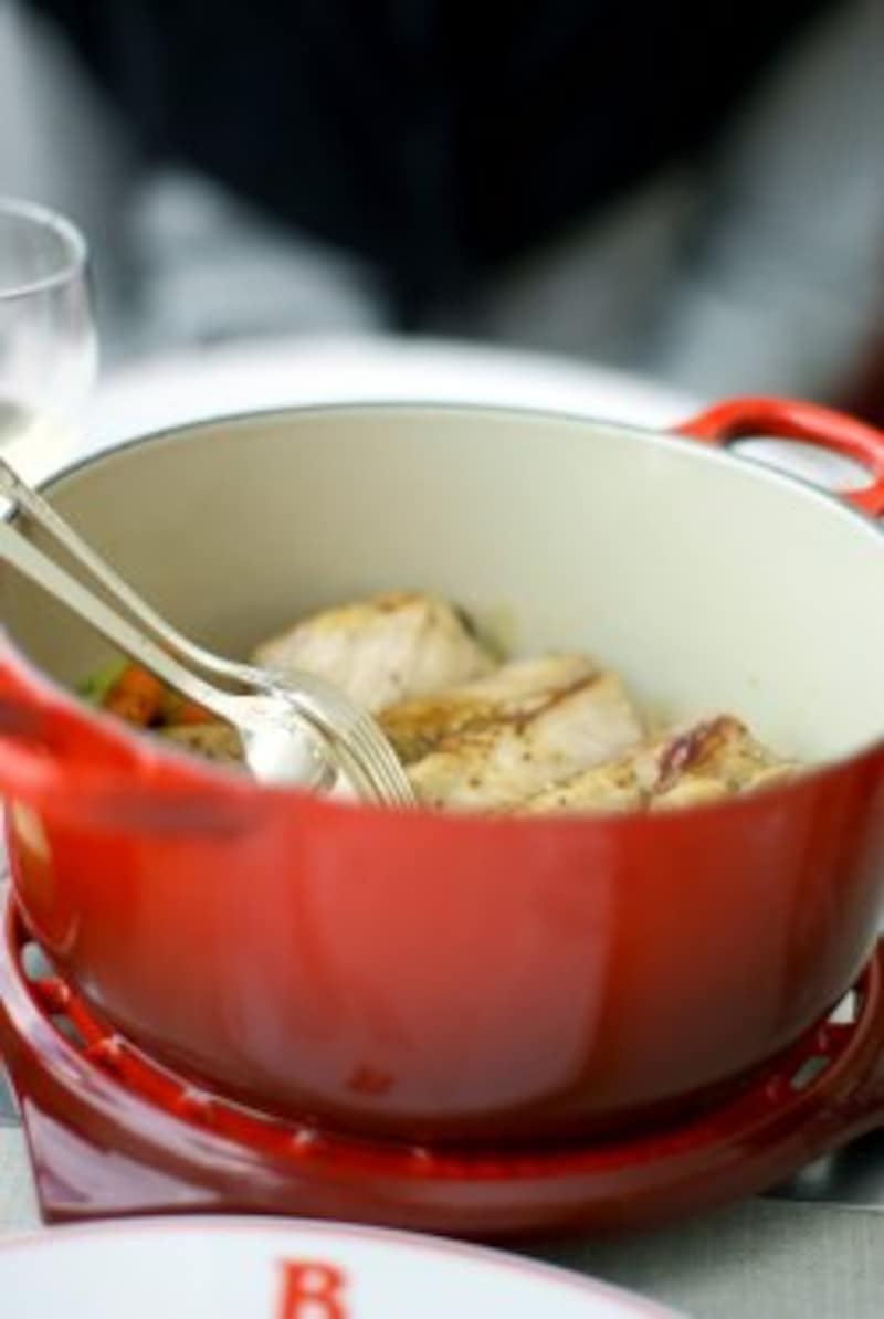 国産豚ロースのソテー わけ葱 人参。