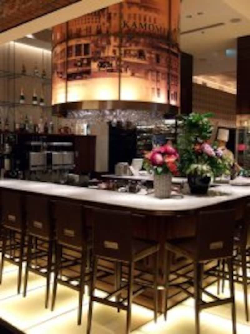 ダイニングフロア。