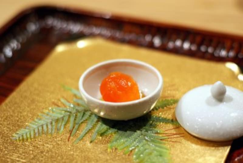 卵黄の味噌漬け。