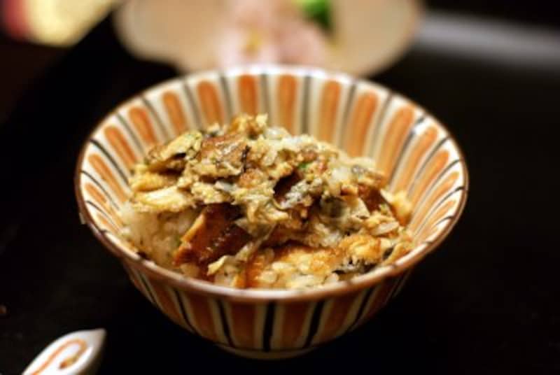穴子御飯。