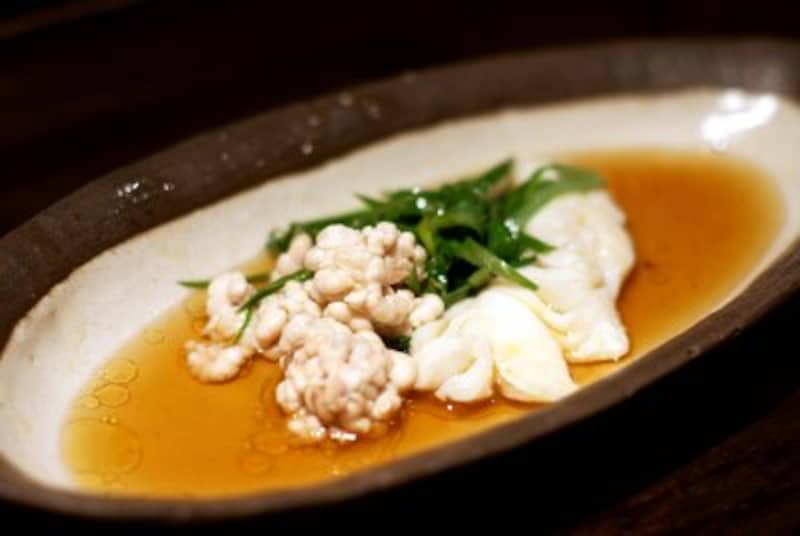 鱈の雲子せいろ蒸し。