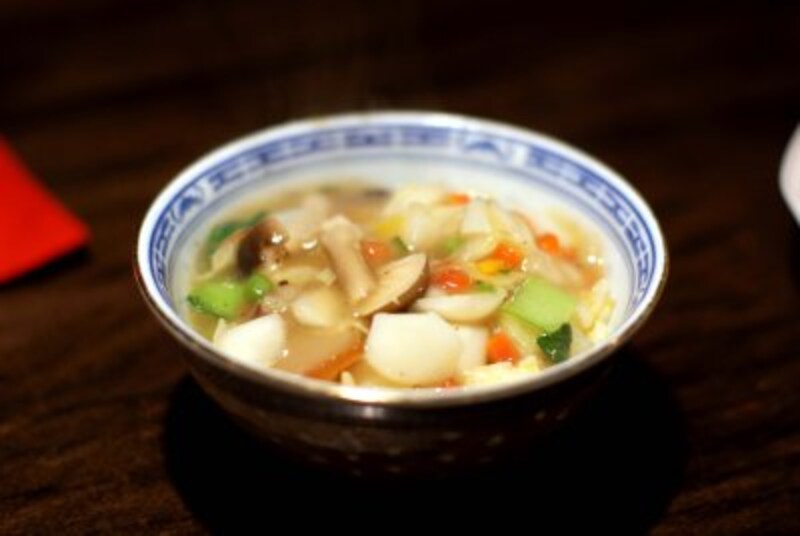 福建式あんかけチャーハン。