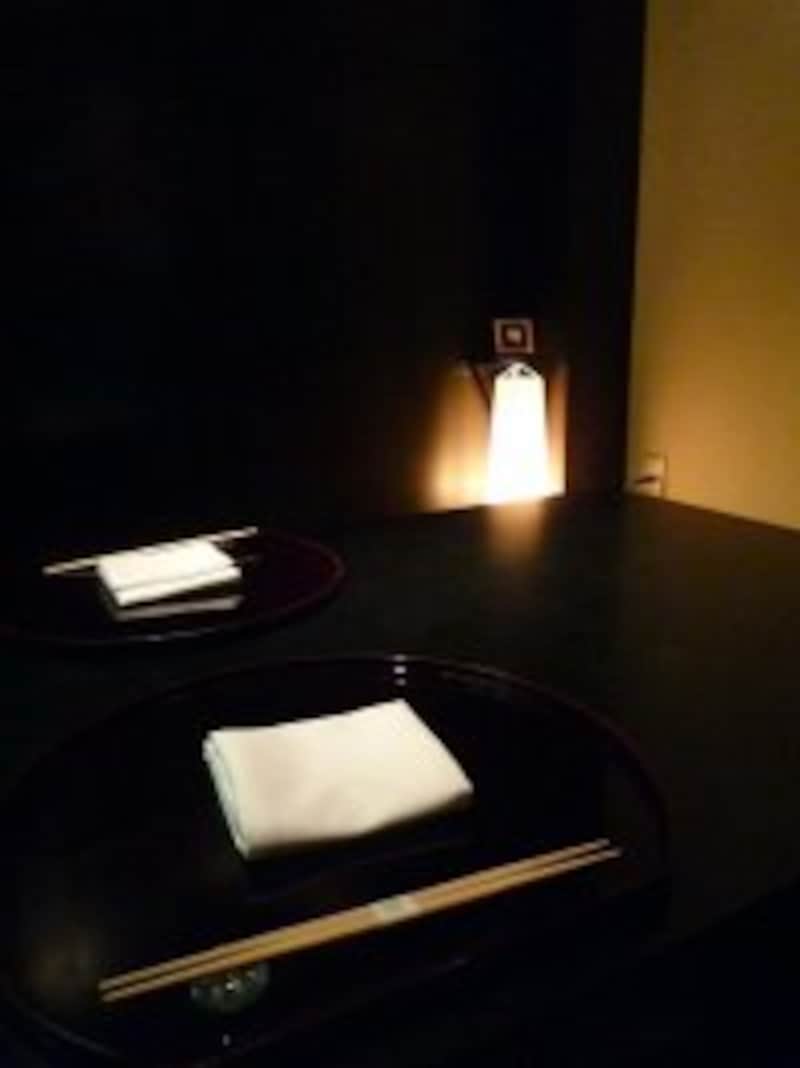 個室。