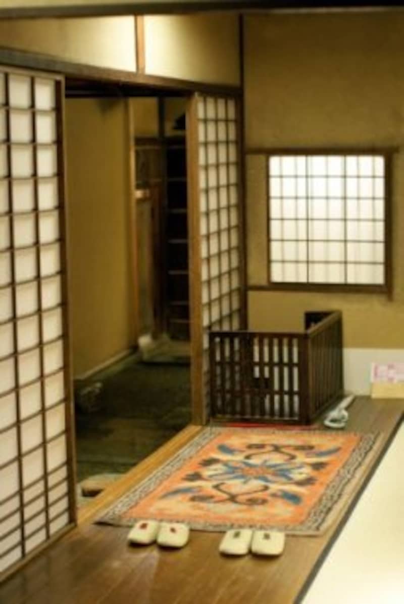 玄関。