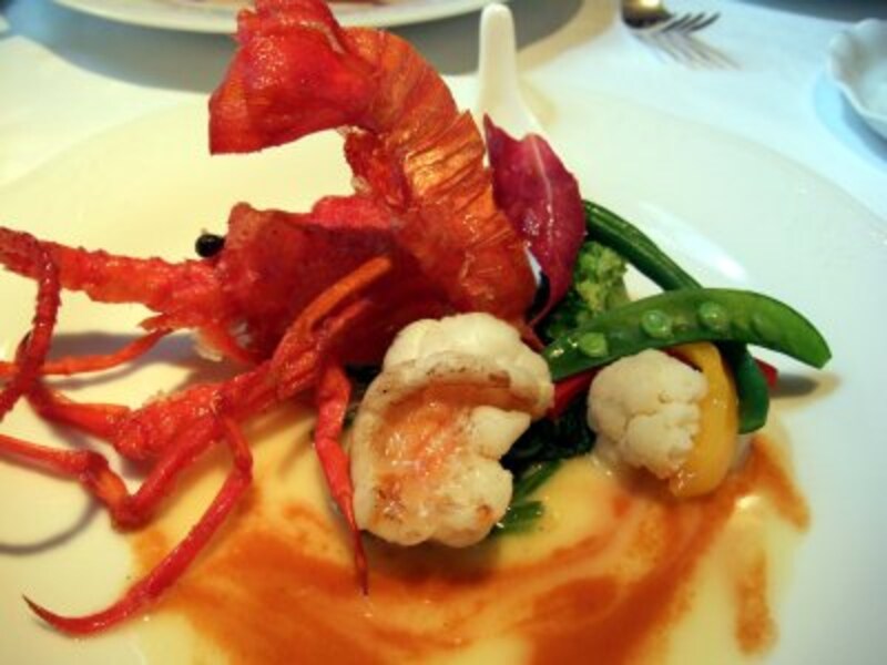 ソフトシェル伊勢海老。