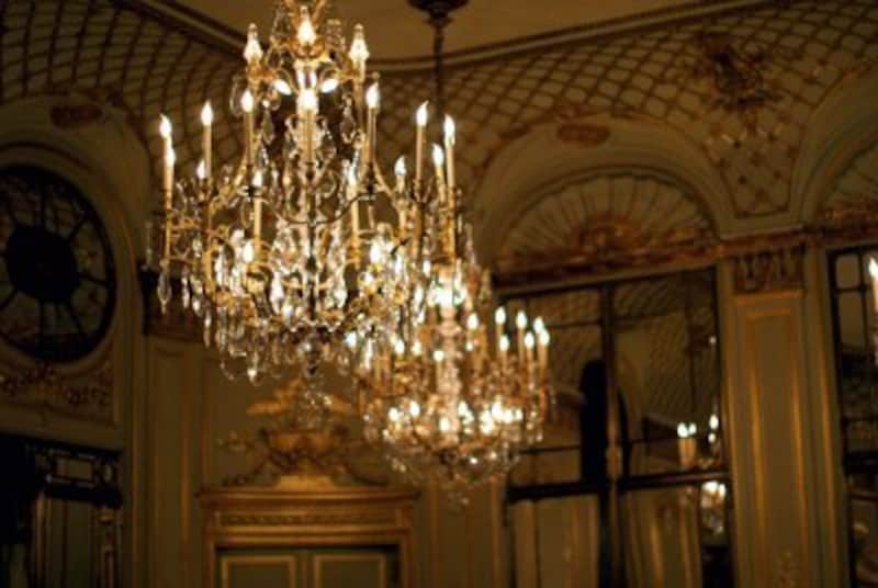 シャンデリア。