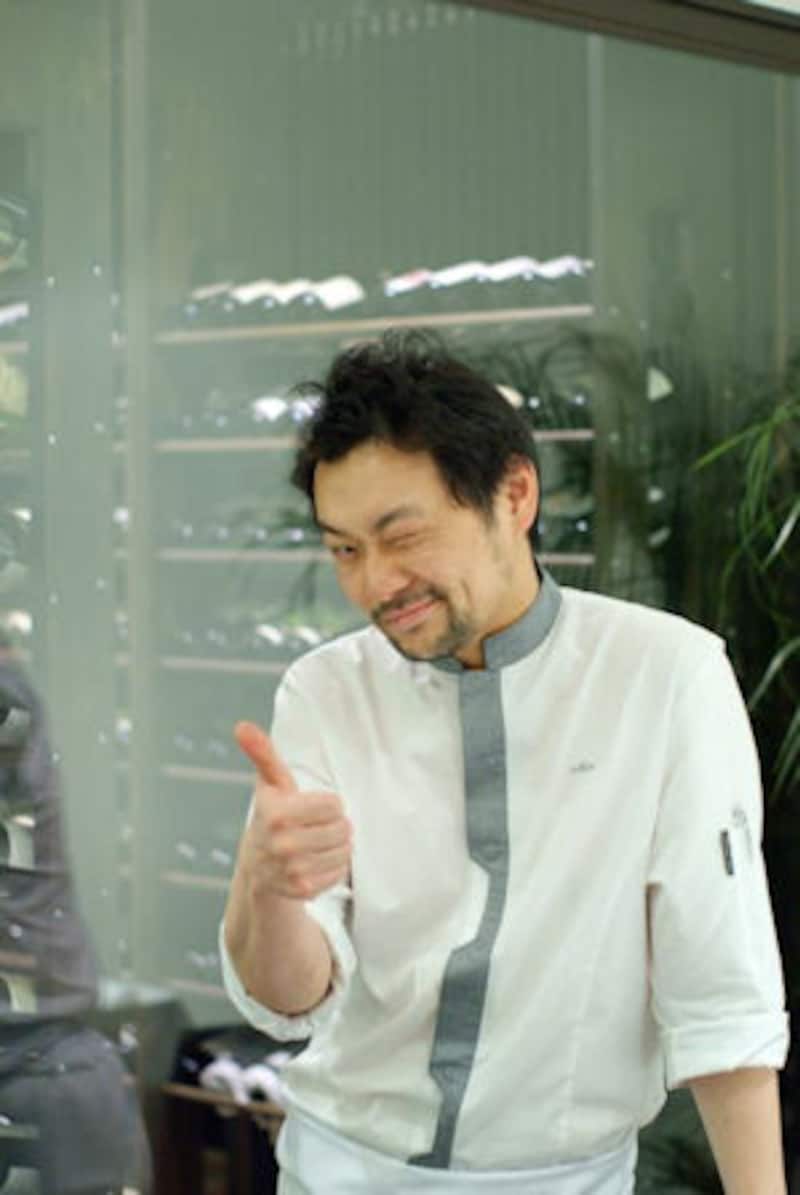 阪本充治シェフ。