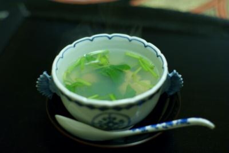 蛤スープ。