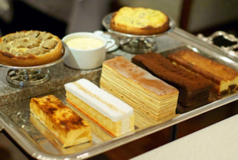 グラシアニ特製ワゴンデセール。