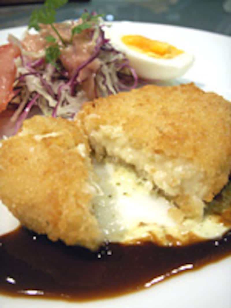 タラバガニのクリームコロッケ