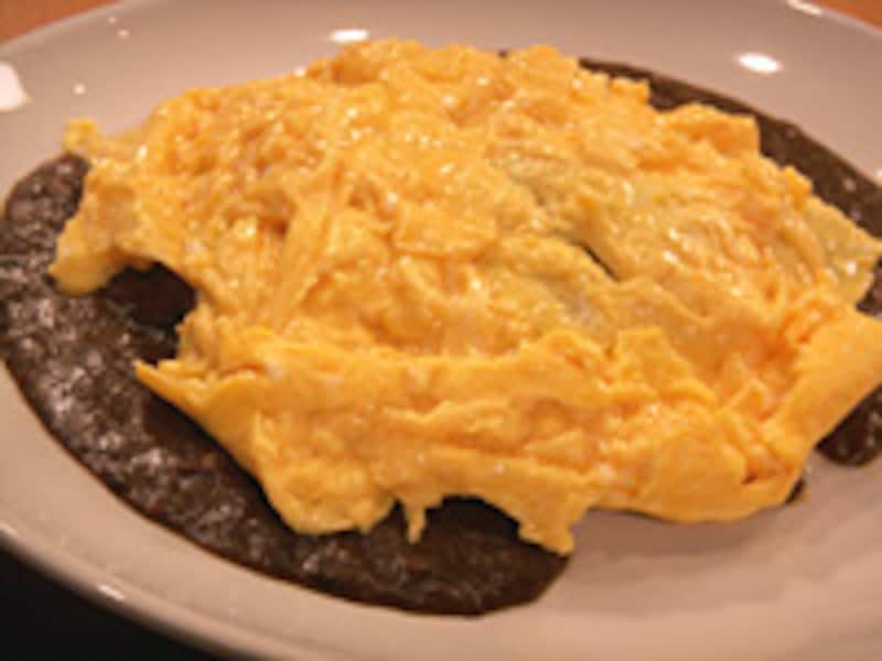 ドライカレー・オムレツのせ