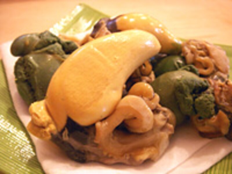 アワビのバター焼き