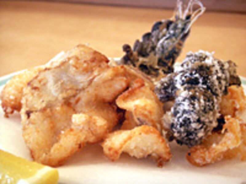 オコゼの唐揚げ