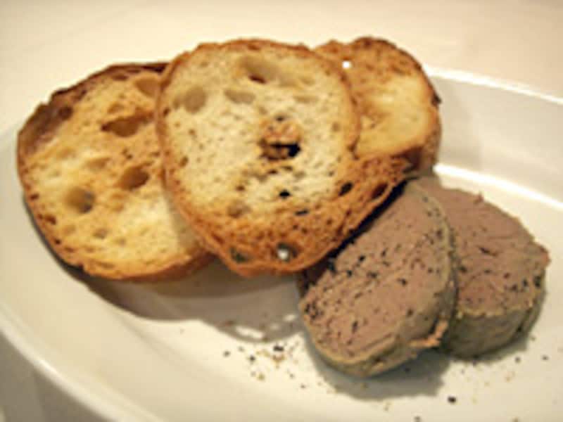 地鶏白レバーのパテ