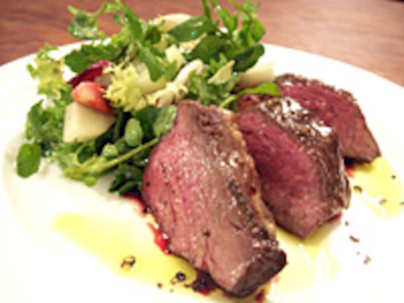 茨城産仔牛ハツのロースト