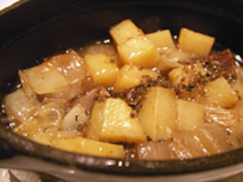 イノシシの煮込み