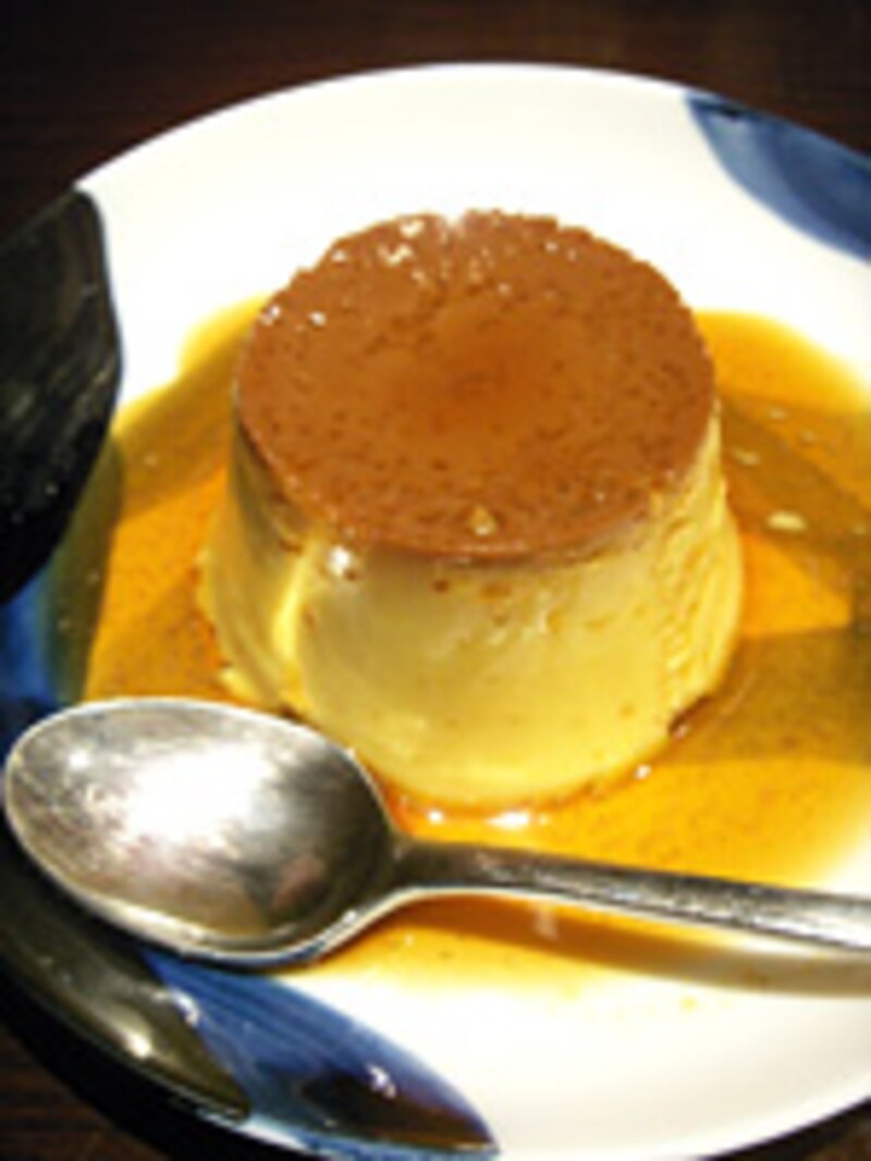 自家製焼きプリン