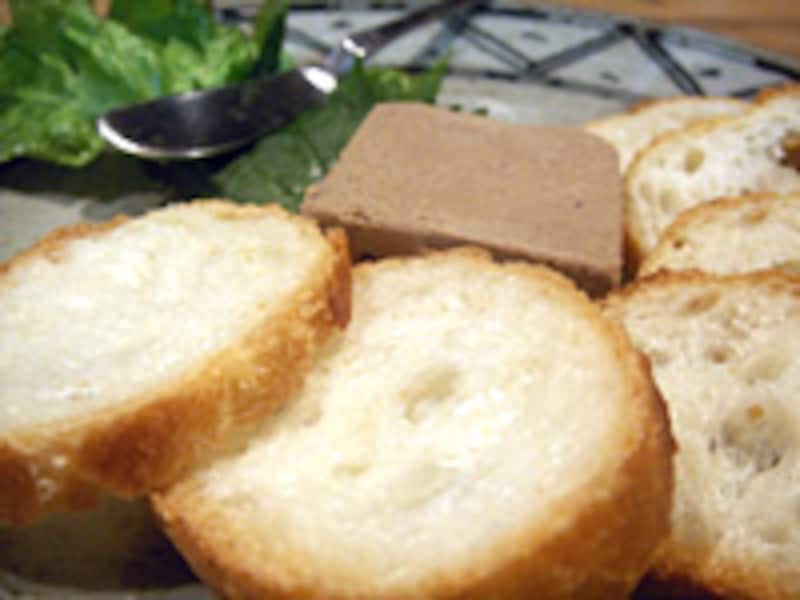 自家製レバーのパテ