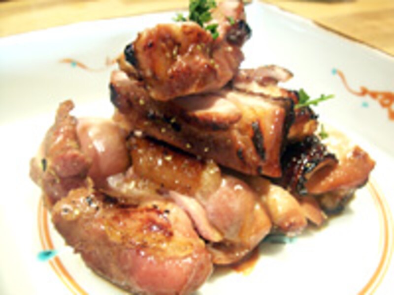 軍鶏の山椒焼き