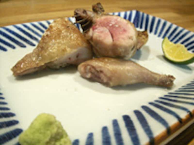 ウズラ焼き（フランス・ドンブ産）