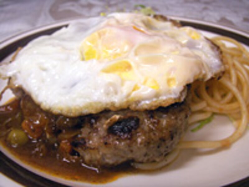ハンバーグエッグ