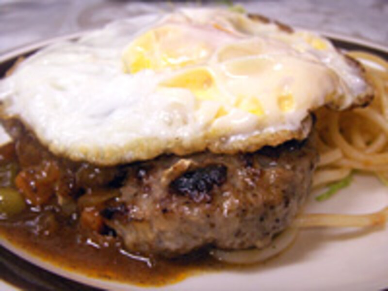 ハンバーグエッグ