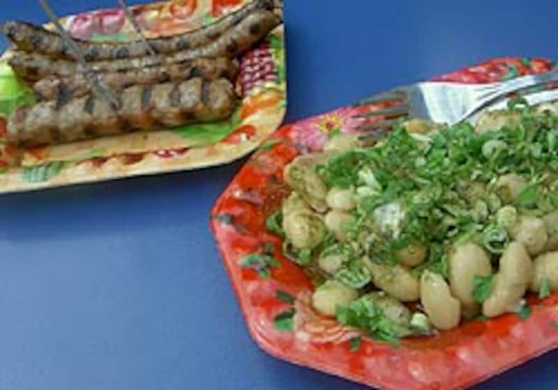 ケバブチェ＆豆