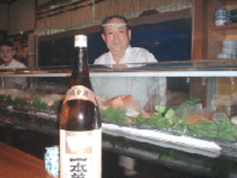 『鮨長』ご主人片山修一さん≪日本酒≫