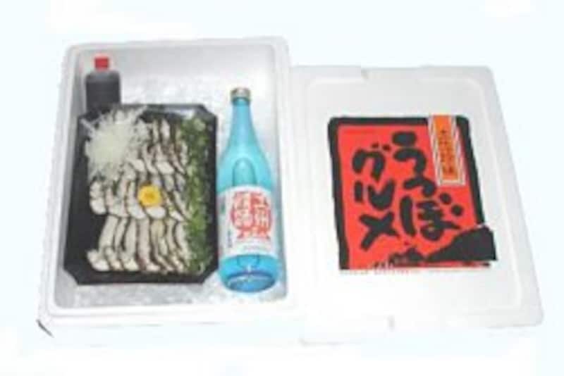 霞酒・うつぼのタタキセット