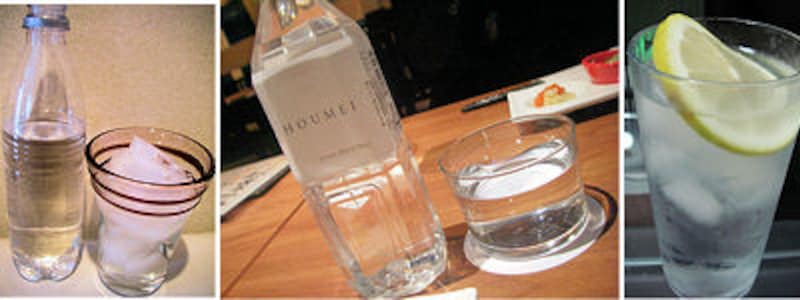 上質な美味しい水を選んで、極上の焼酎水割りを楽しもう