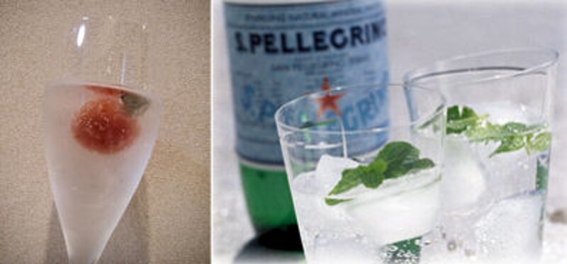 ソーダ、柑橘系のフルーツ、ミントなども焼酎と相性の良い割りもの