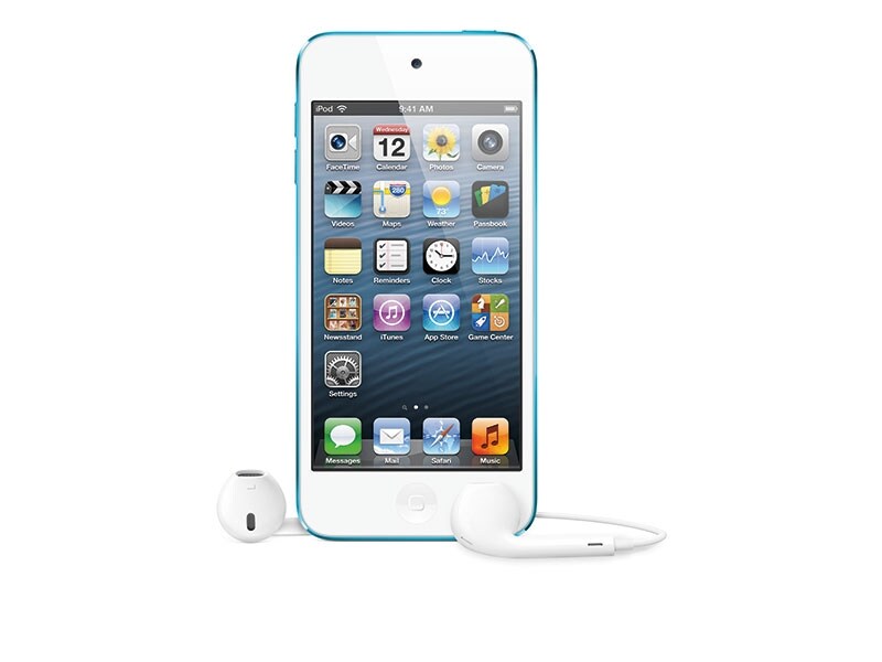 iPod touchのブルーモデル