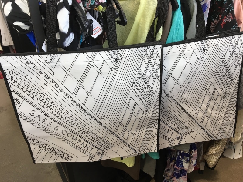 コスパ最強！超かわいいサックス・フィフス・アベニューのエコバッグ