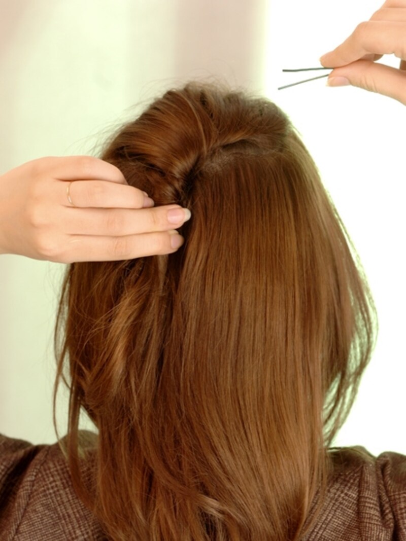 ポンパドールを作る