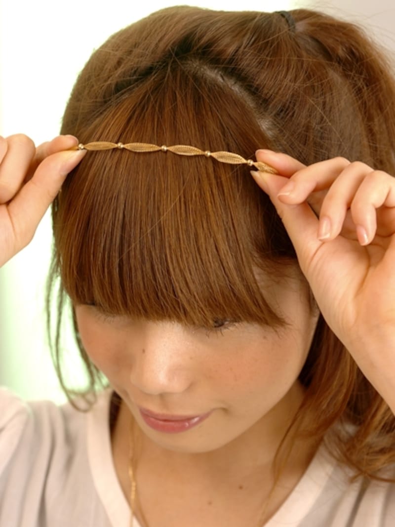前髪のすぐ上がベスト
