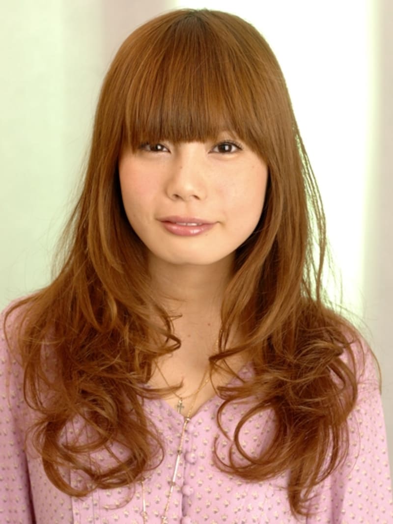 胸下のロングレイヤー