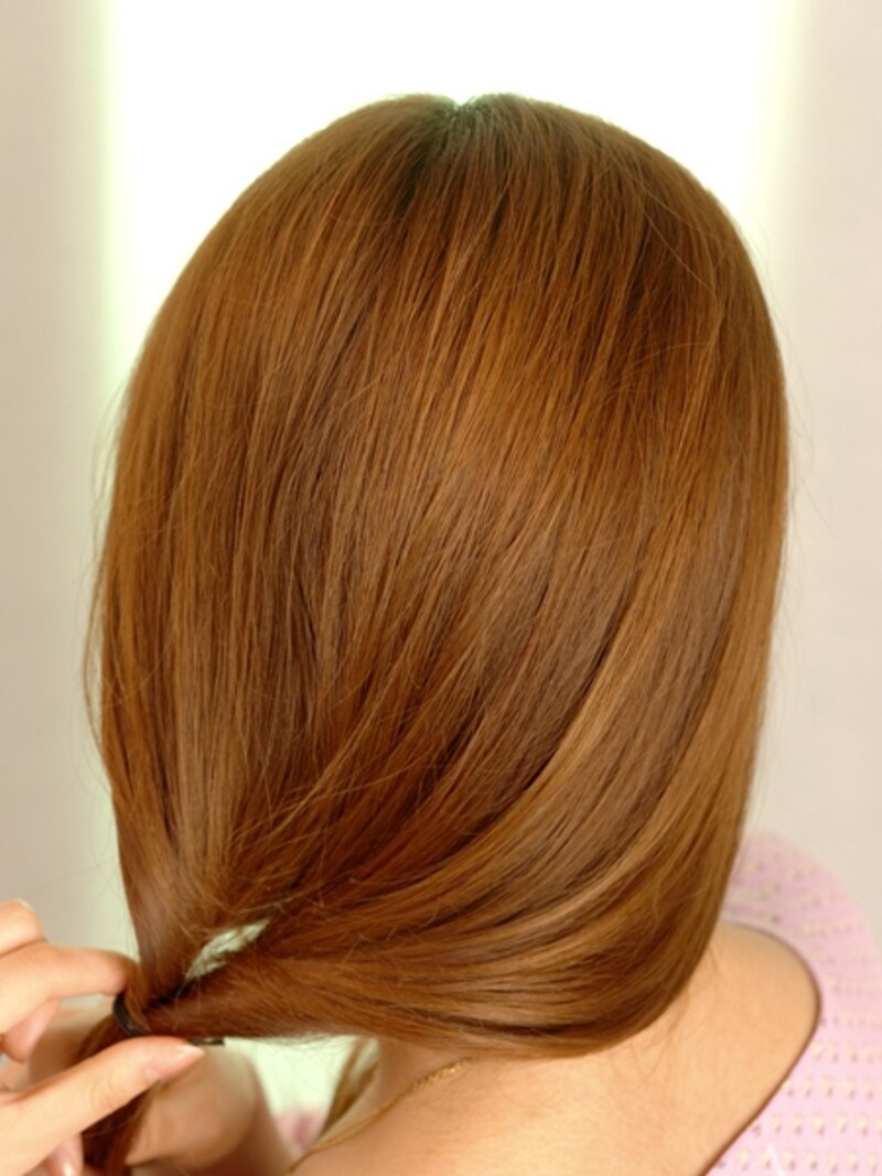 根元までしっかりと