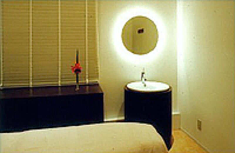 スパのお洒落な個室