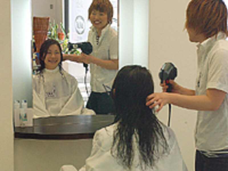 ブローで完璧！