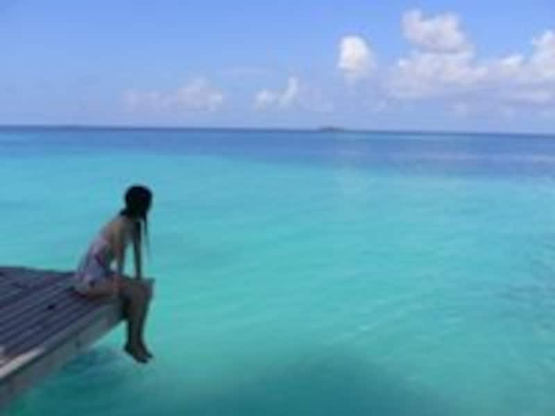 モルディブにて