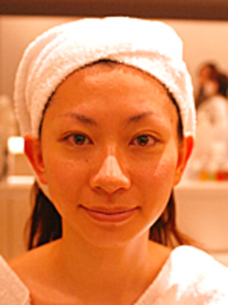 顔半分すっきり