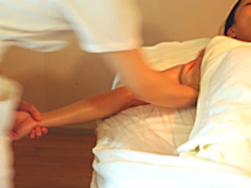 腕マッサージ！