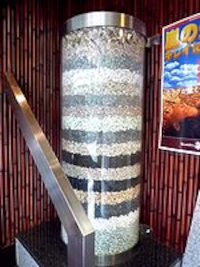 入口のオブジェ