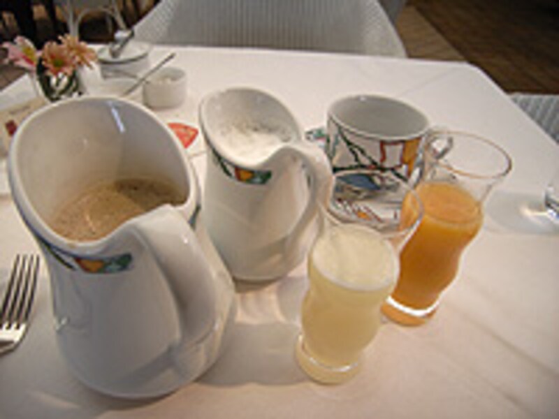 最初のお飲み物