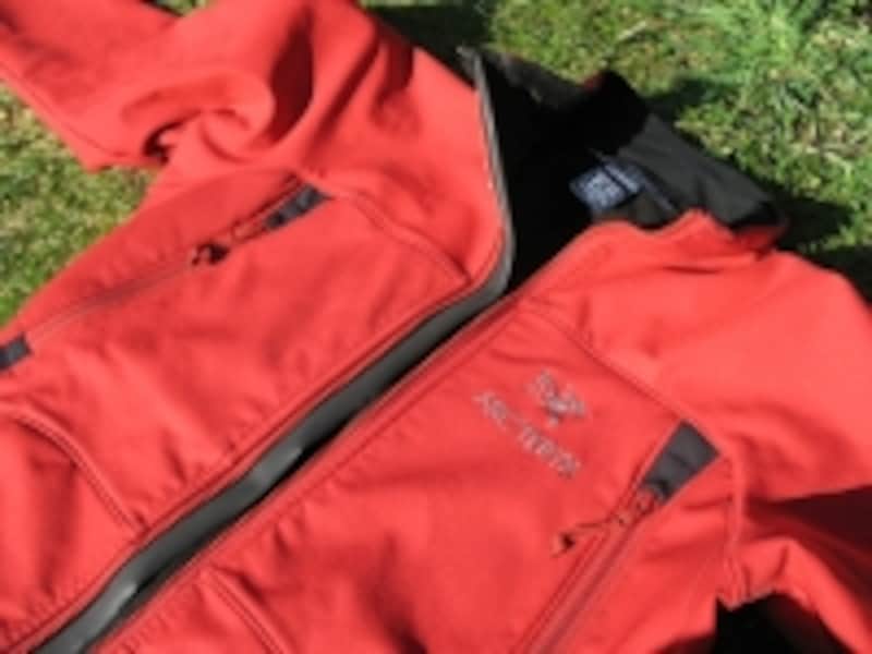 始祖鳥のロゴが印象的なArc'teryx