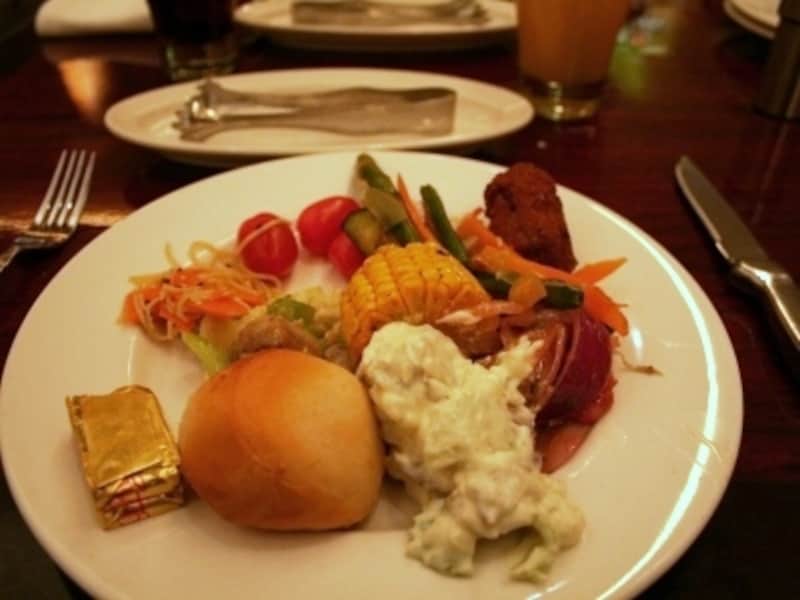 ビュッフェメニューも選べるブラジリアん料理のお店