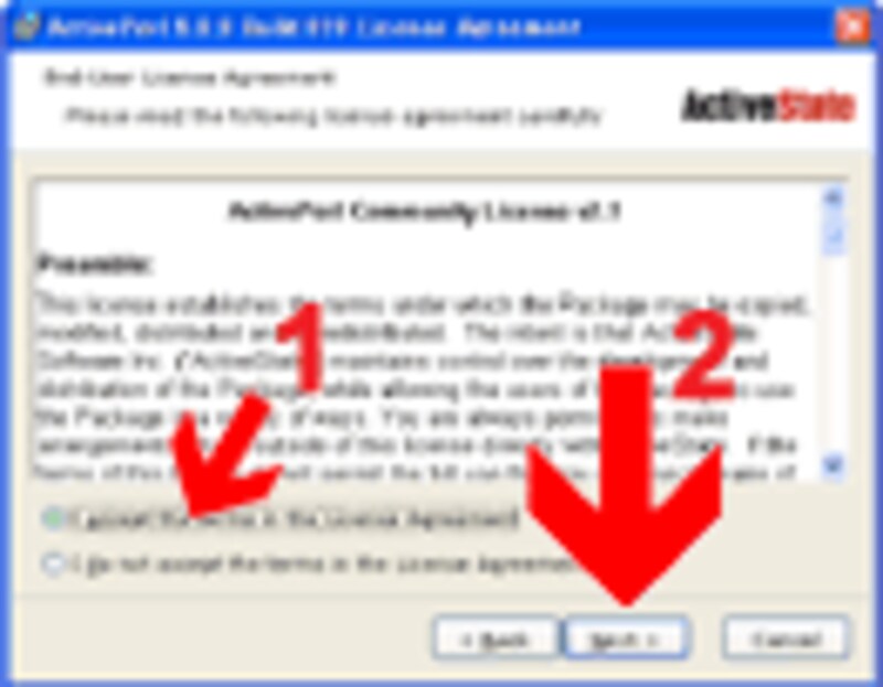 ActivePerlインストール