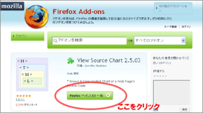 View Source Chart配布ページ