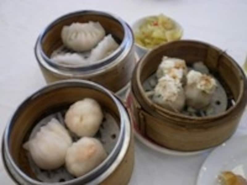 シャンガリラの飲茶はボリュームがあるので満足感も高い！