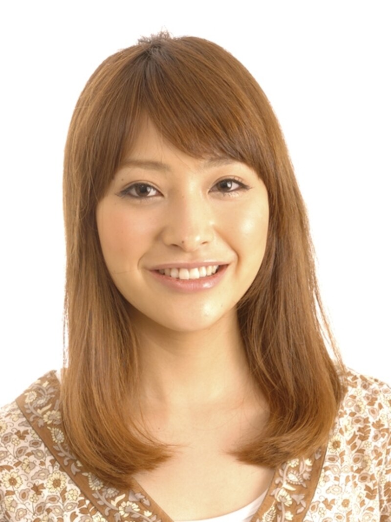 鎖骨下のワンレンベース